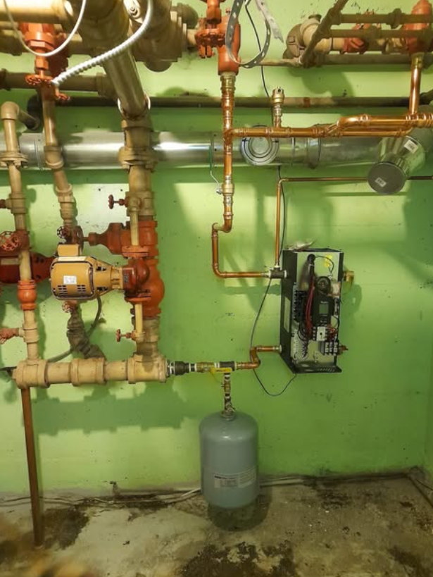 Plumbing and mechanical work